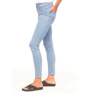 H&M Skinny Ankle Jeans Regular Fit Light Wash Size 27